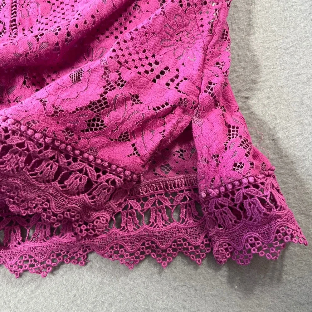 Anthropologie floral lace